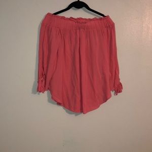 Pink blouse